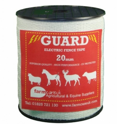 GUARD 20mm WHITE TAPE